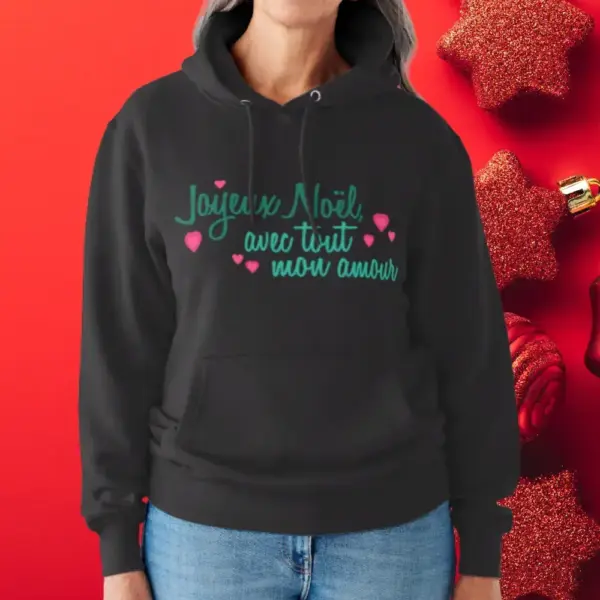 Sweat à capuche FDM Noël 2025 V2 1 Sweat à capuche FDM Noël 2025 V2