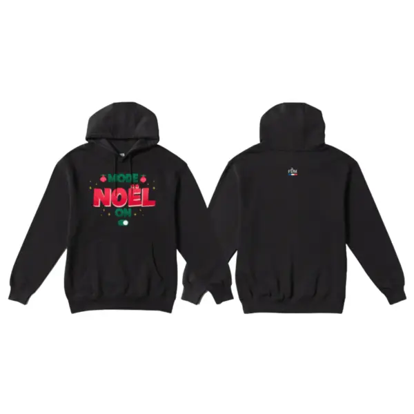 Sweat à capuche FDM Noël 2025 V28