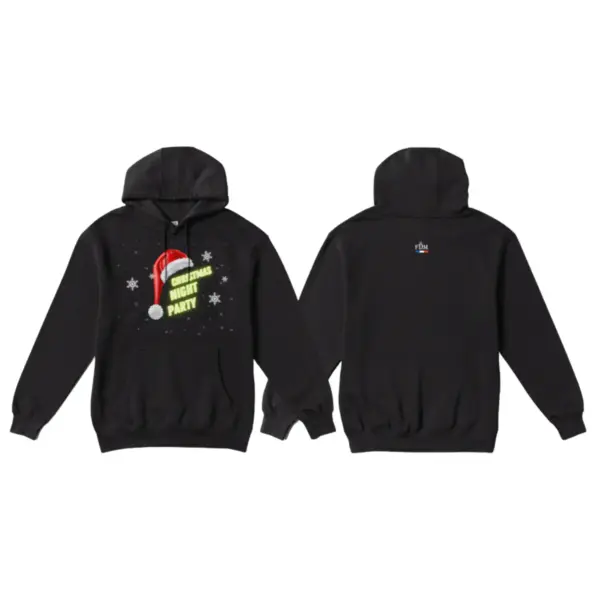 Sweat à capuche FDM Noël 2025 V22