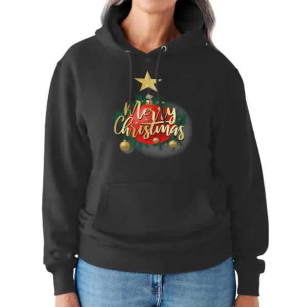 Sweat à capuche FDM Noël 2025 V19