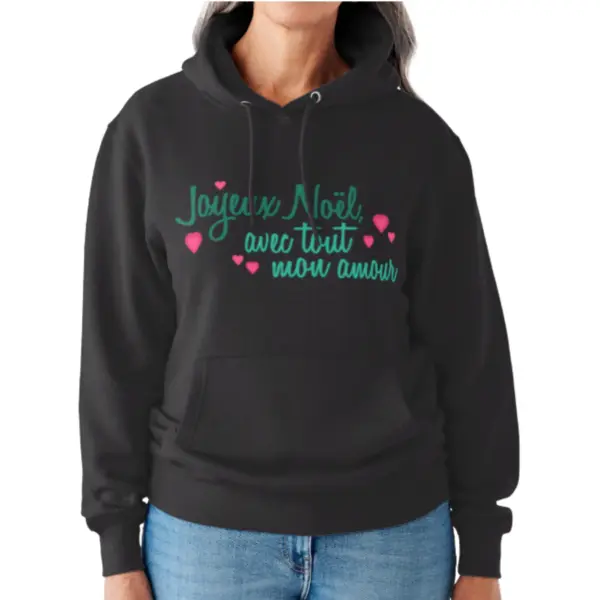 Sweat à capuche Sélect FDM Femme (96) Sweat à capuche FDM Noël 2025 V2