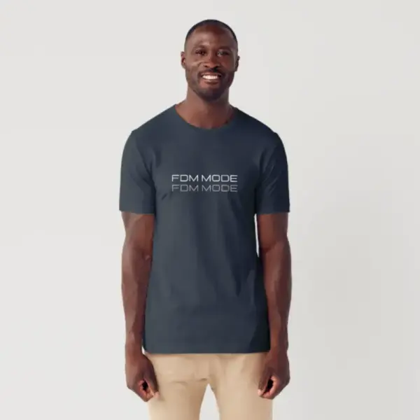 T-shirt Homme Bleu marine T-shirt FDM Mode Homme
