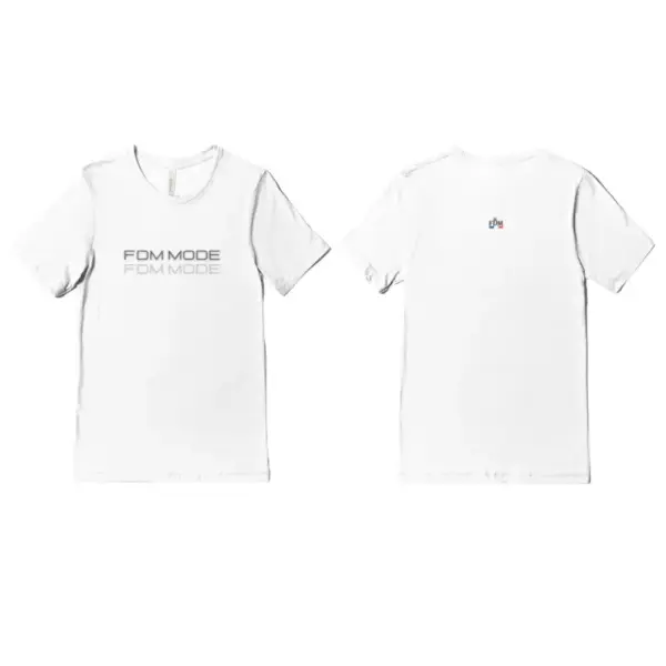 T-shirt homme white T-shirt FDM Mode Homme