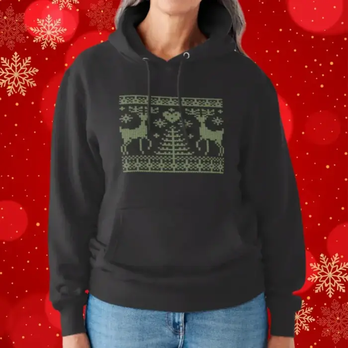 Sweat à capuche FDM Noël 2025 V5