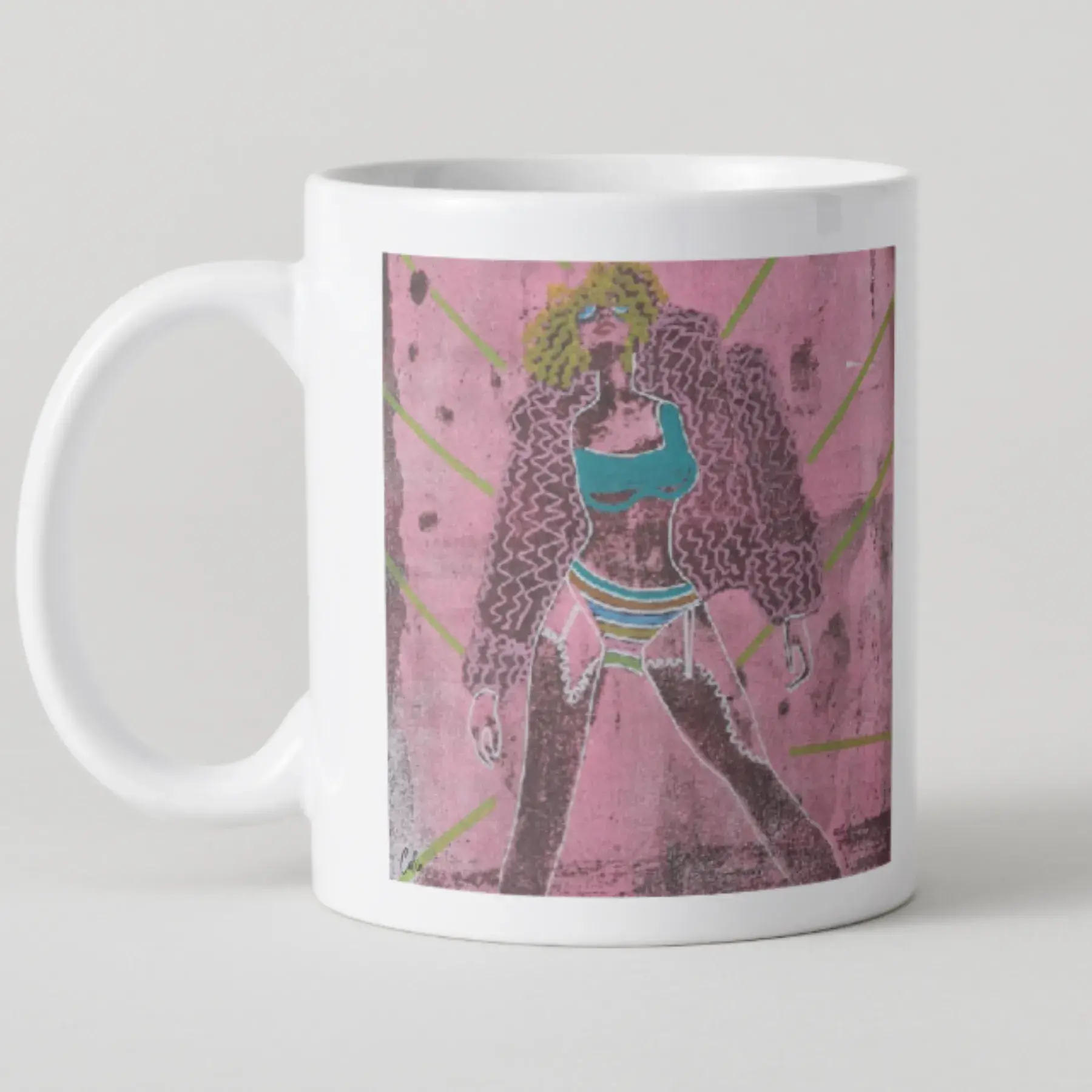 Idées cadeaux à Sète 23 Tasse dessin par Celia F V9