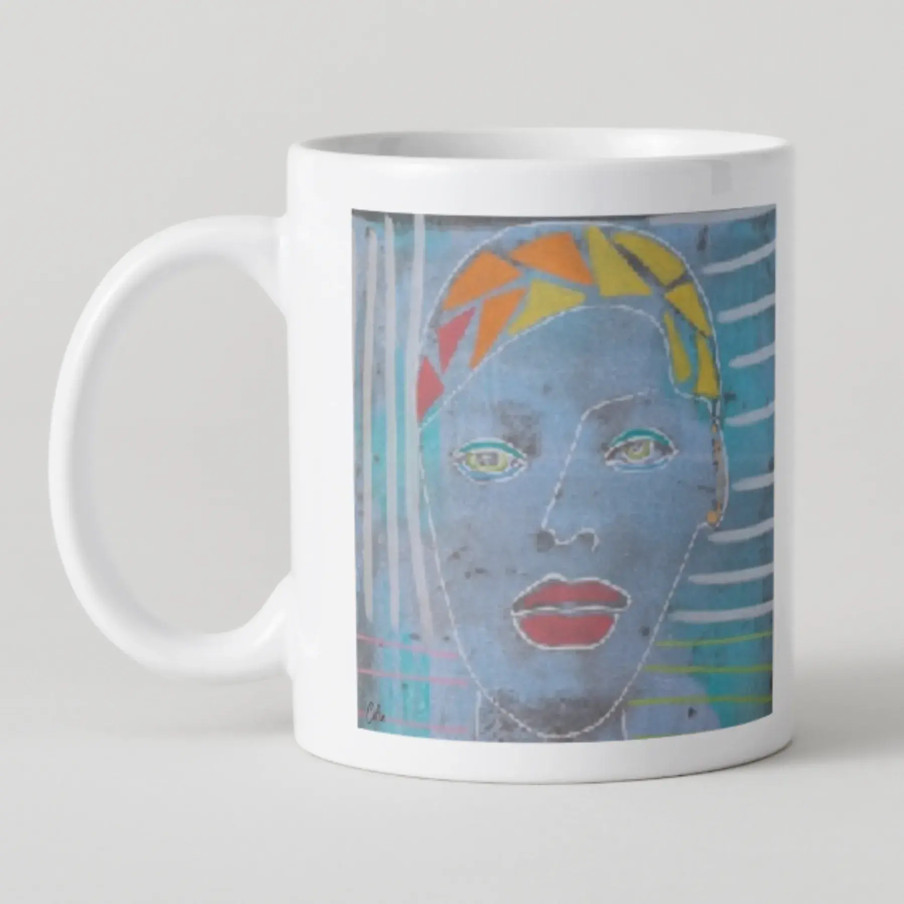 Idées cadeaux à Sète 22 Tasse dessin par Celia F V7