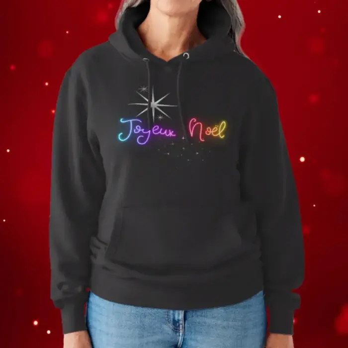 Sweat à capuche FDM Noël 2025 V25