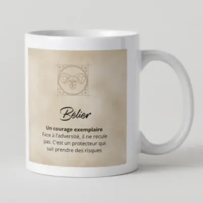 Tasse astrologique Bélier