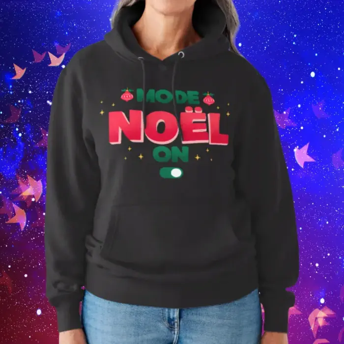 Sweat à capuche FDM Noël 2025 V28