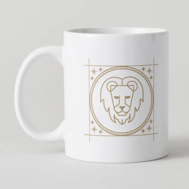 Tasse astrologique Lion