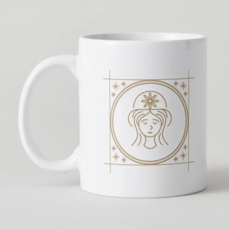 Tasse astrologique Vierge