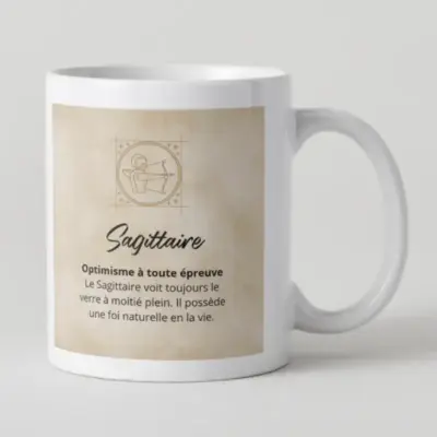 Tasse astrologique Sagittaire