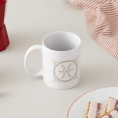 Tasse astrologique Poissons
