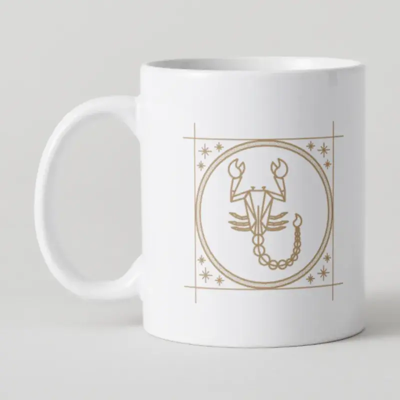 Tasse astrologique Scorpion