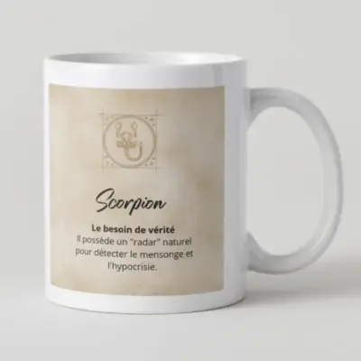 Tasse astrologique Scorpion