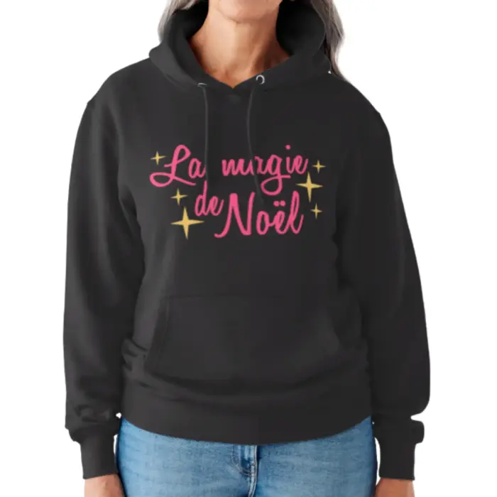 Sweat à capuche FDM Noël 2025 V33