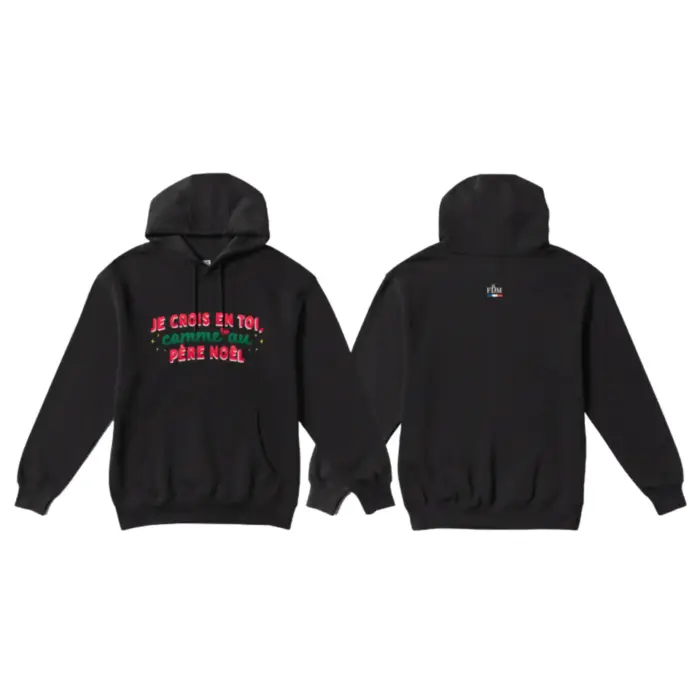 Sweat à capuche FDM Noël 2025 V26