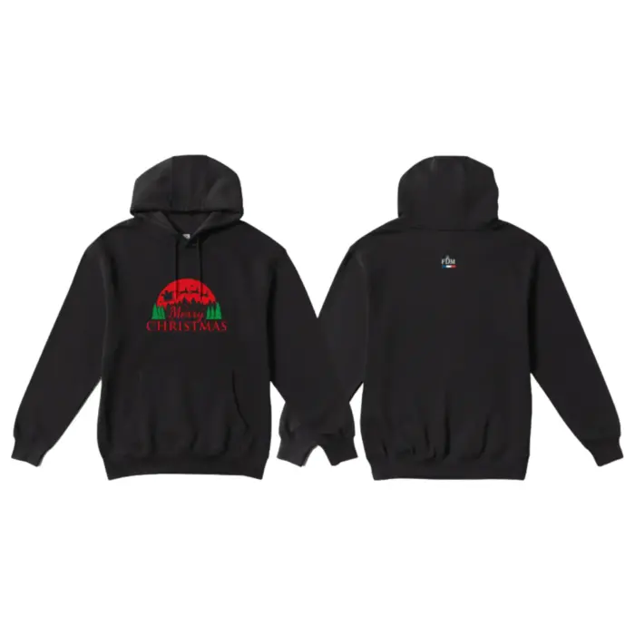 Sweat à capuche FDM Noël 2025 V17