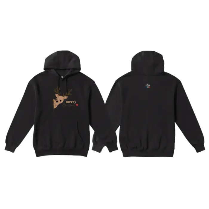 Sweat à capuche FDM Noël 2025 V16