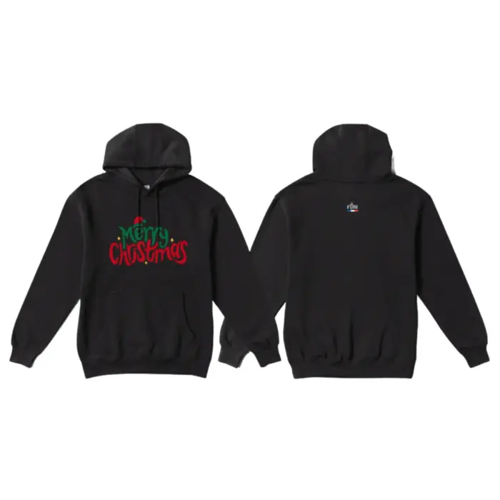 Sweat à capuche FDM Noël 2025 V15