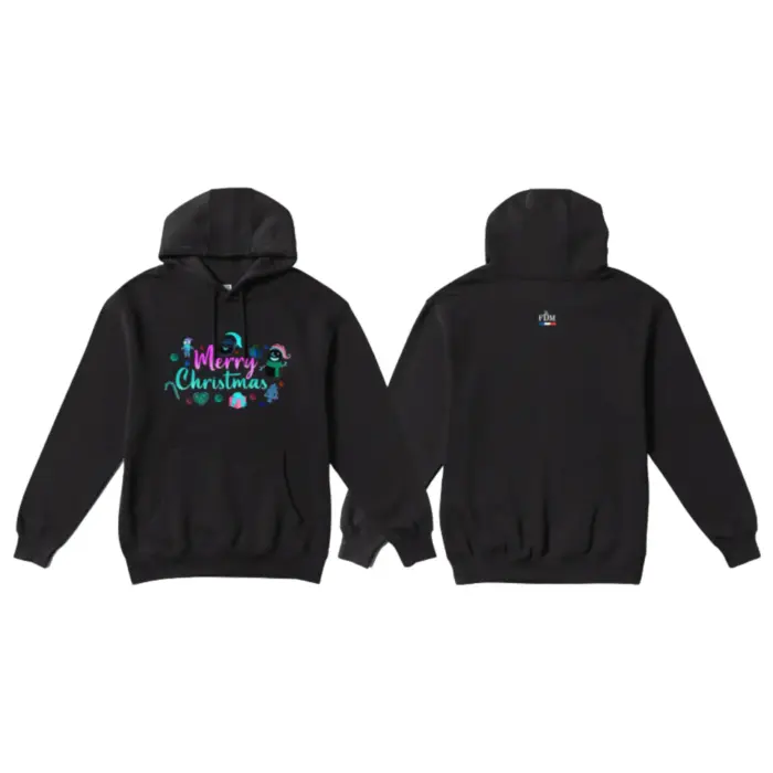 Sweat à capuche FDM Noël 2025 V14