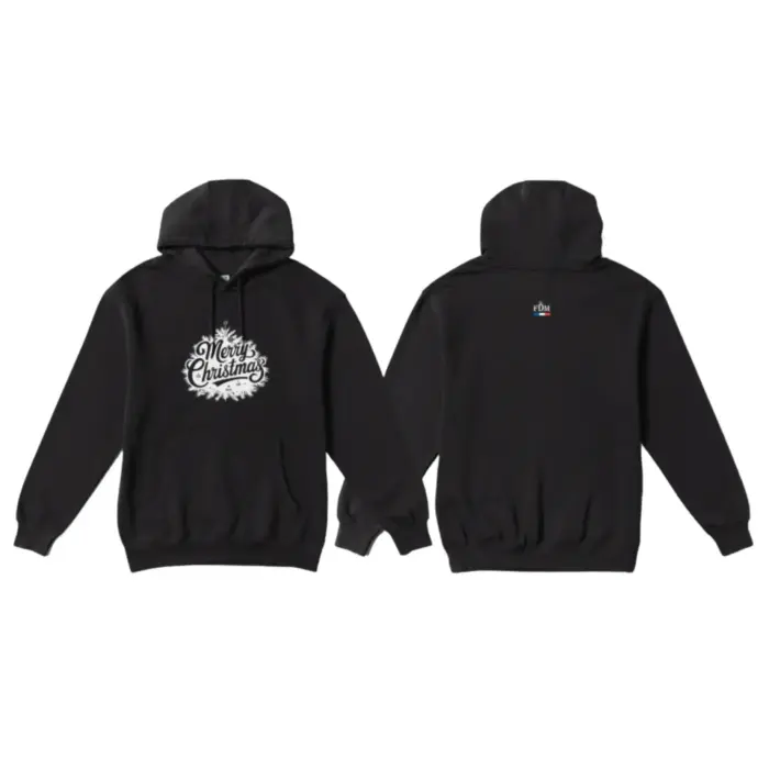 Sweat à capuche FDM Noël 2025 V13