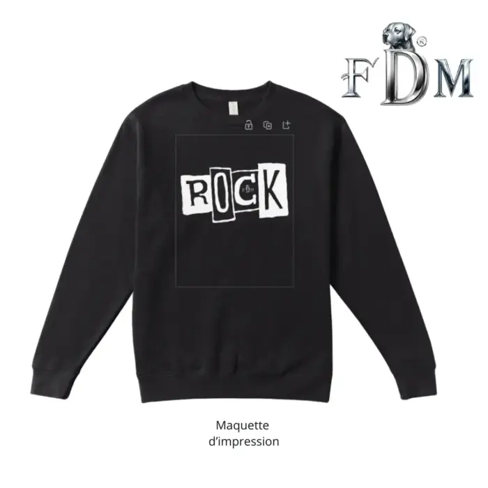 Sweat-shirt FDM V1 Mixte