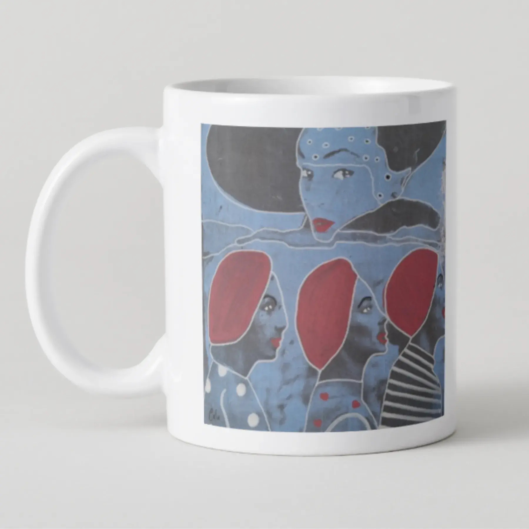 Idées cadeaux à Sète 16 Tasse dessin par Celia F V1