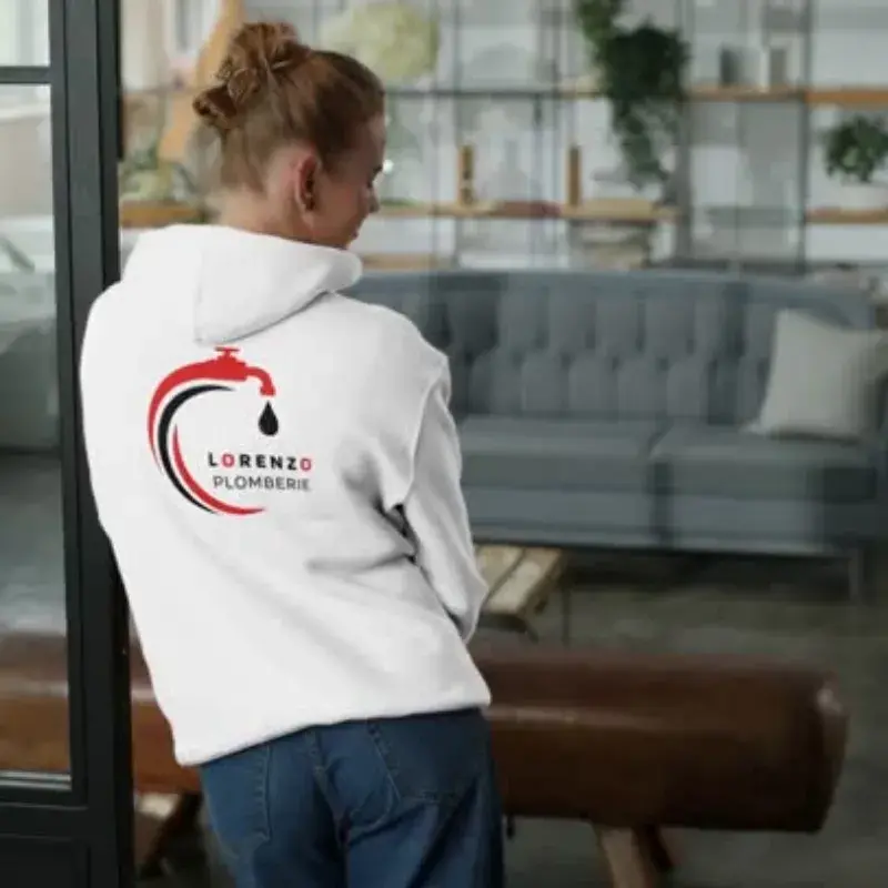 Sweat-shirt à capuche pro, à propos de Fana de Mode