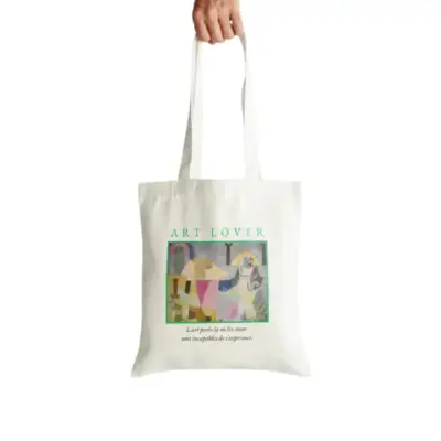 Tote Bag Art Lover V7